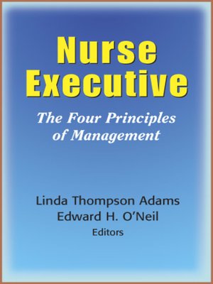 cover image of Nurse Executive